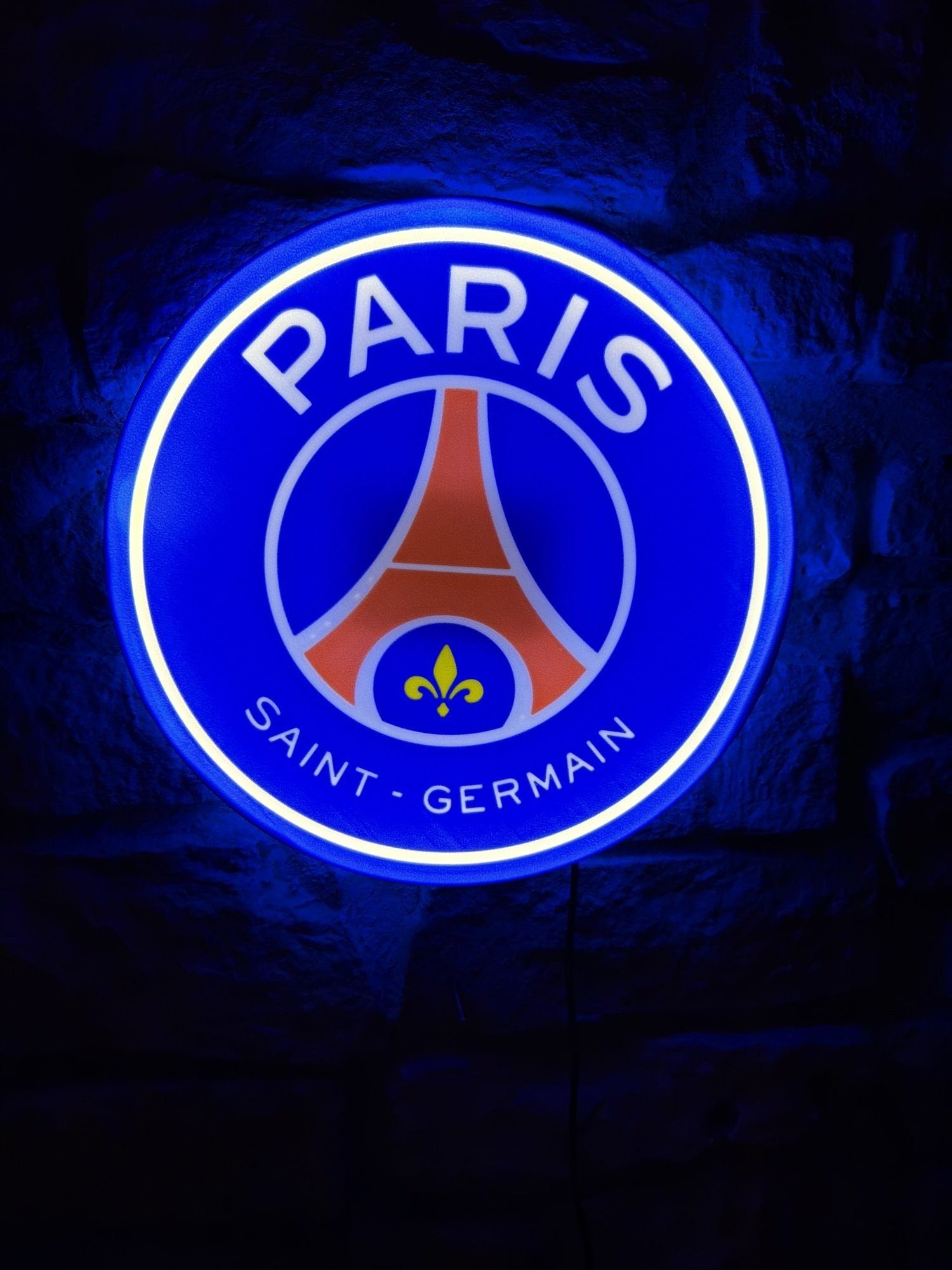 FC Paris Saint-Germain LED Leuchtschild