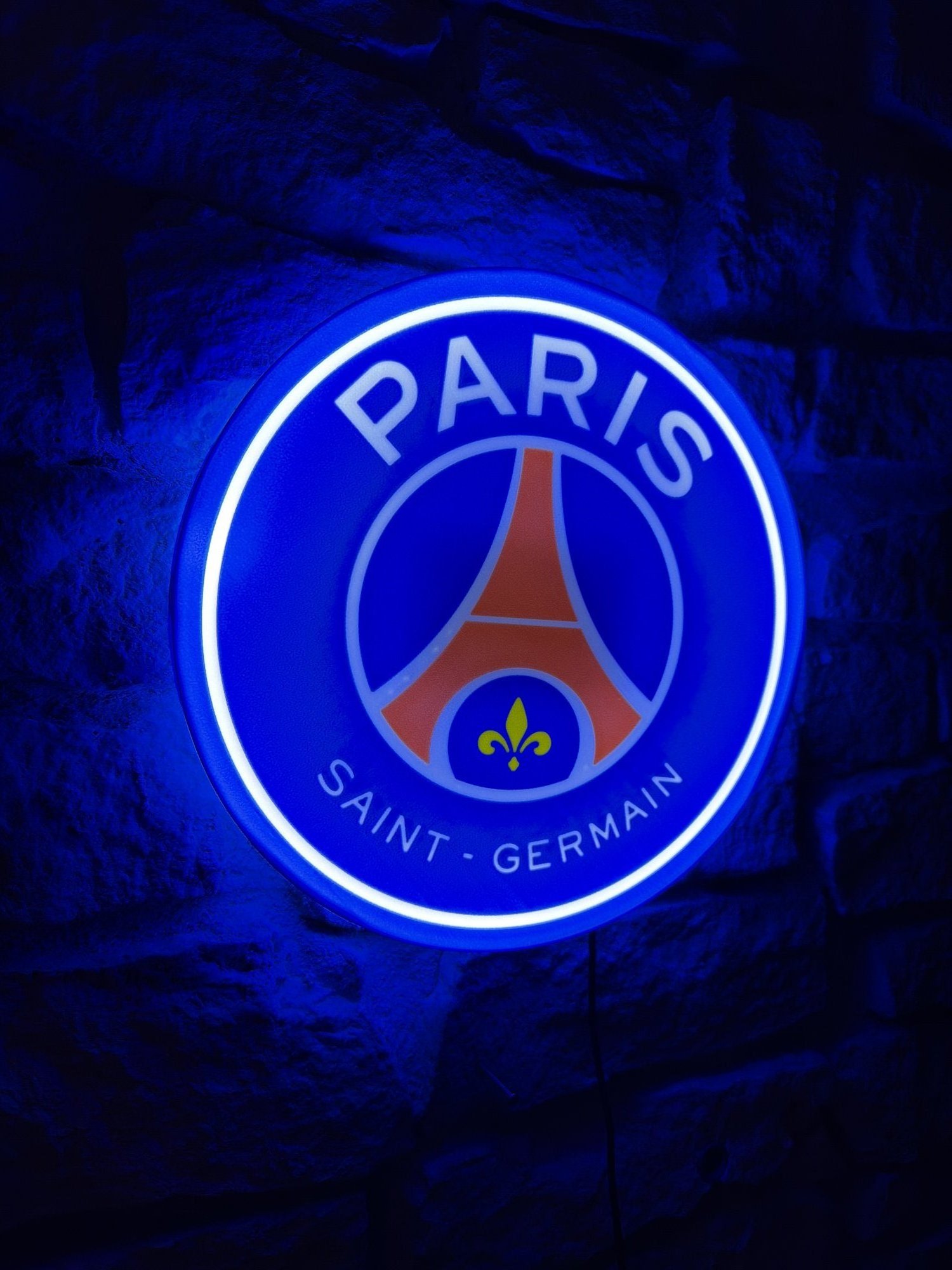 FC Paris Saint-Germain LED Leuchtschild