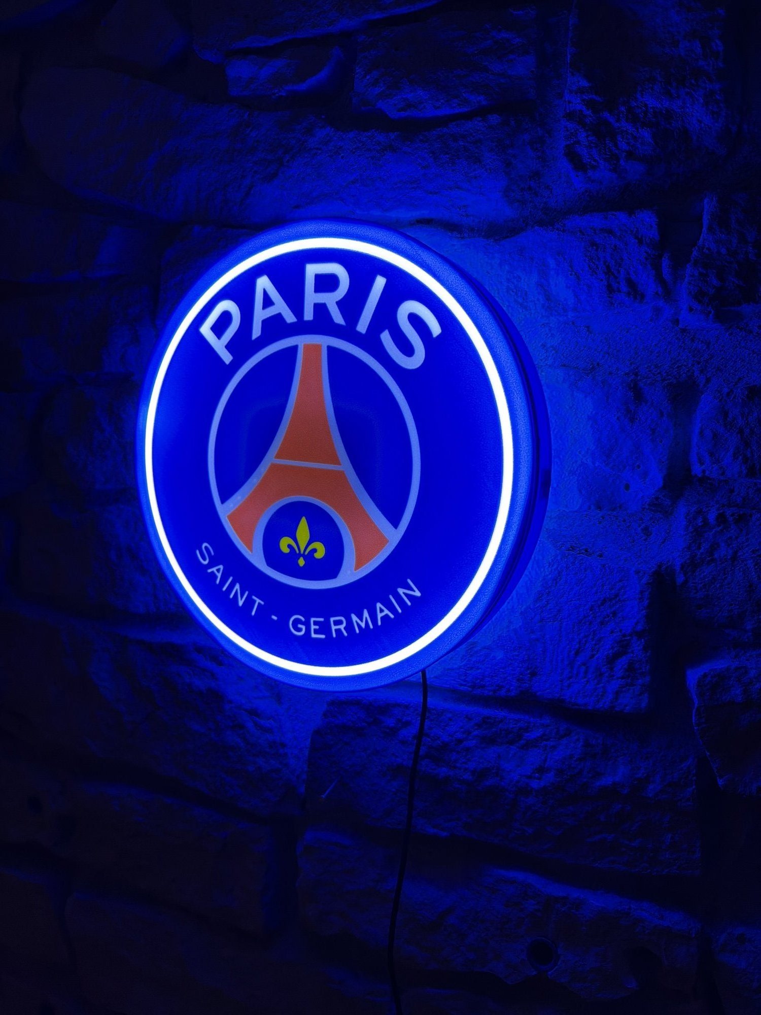 FC Paris Saint-Germain LED Leuchtschild