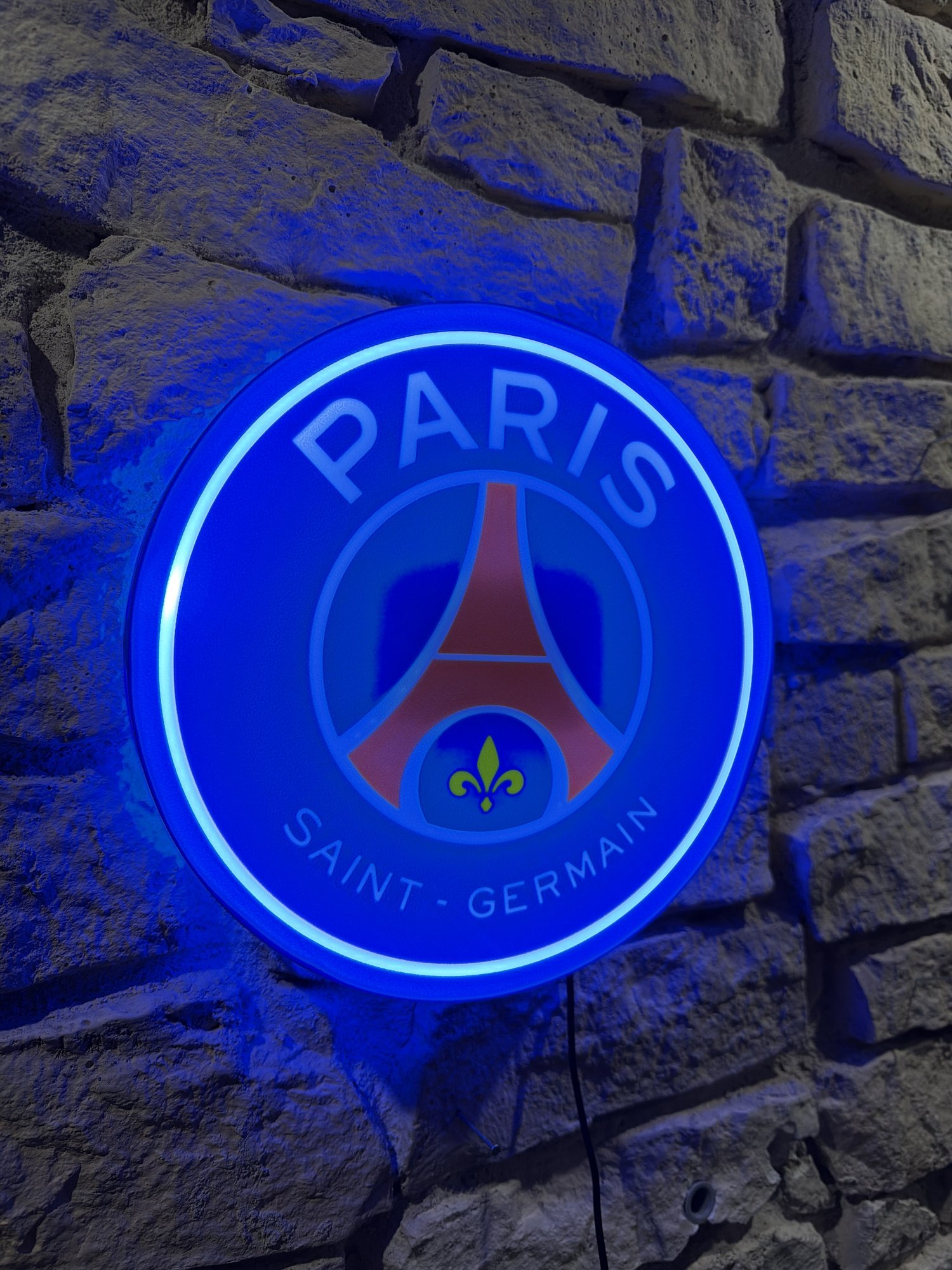 FC Paris Saint-Germain LED Leuchtschild