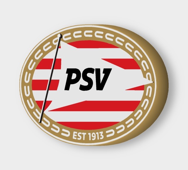 PSV Eindhoven LED-Leuchtschild ausgeschaltet