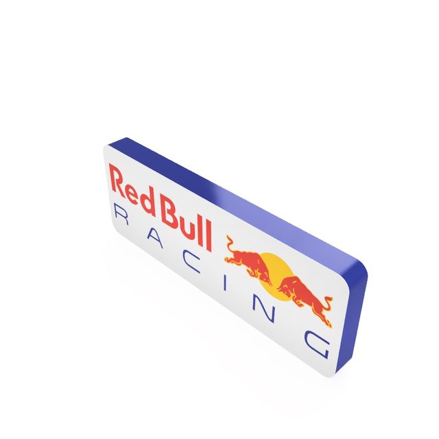 Red Bull Racing LED-Leuchtschild Wanddeko Autodeko Geschenk
