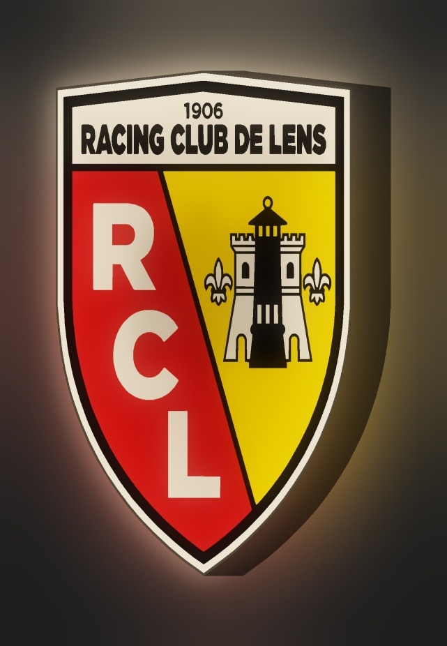 RC Lens LED-Leuchtschild leuchtend