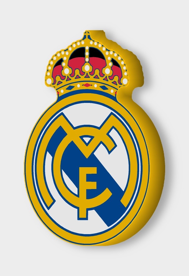 Real Madrid LED-Leuchtschild ausgeschaltet
