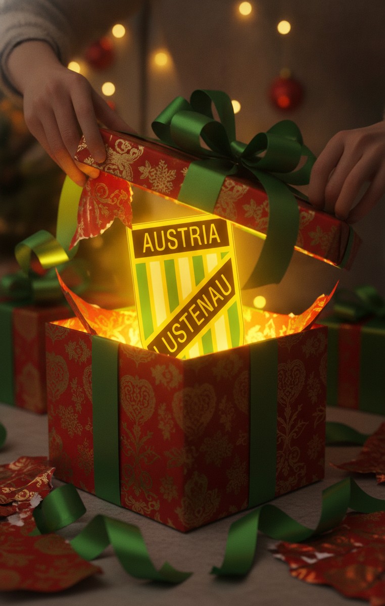 SC Austria Lustenau LED-Leuchtschild Wanddeko Fandeko Geschenk - Mockup