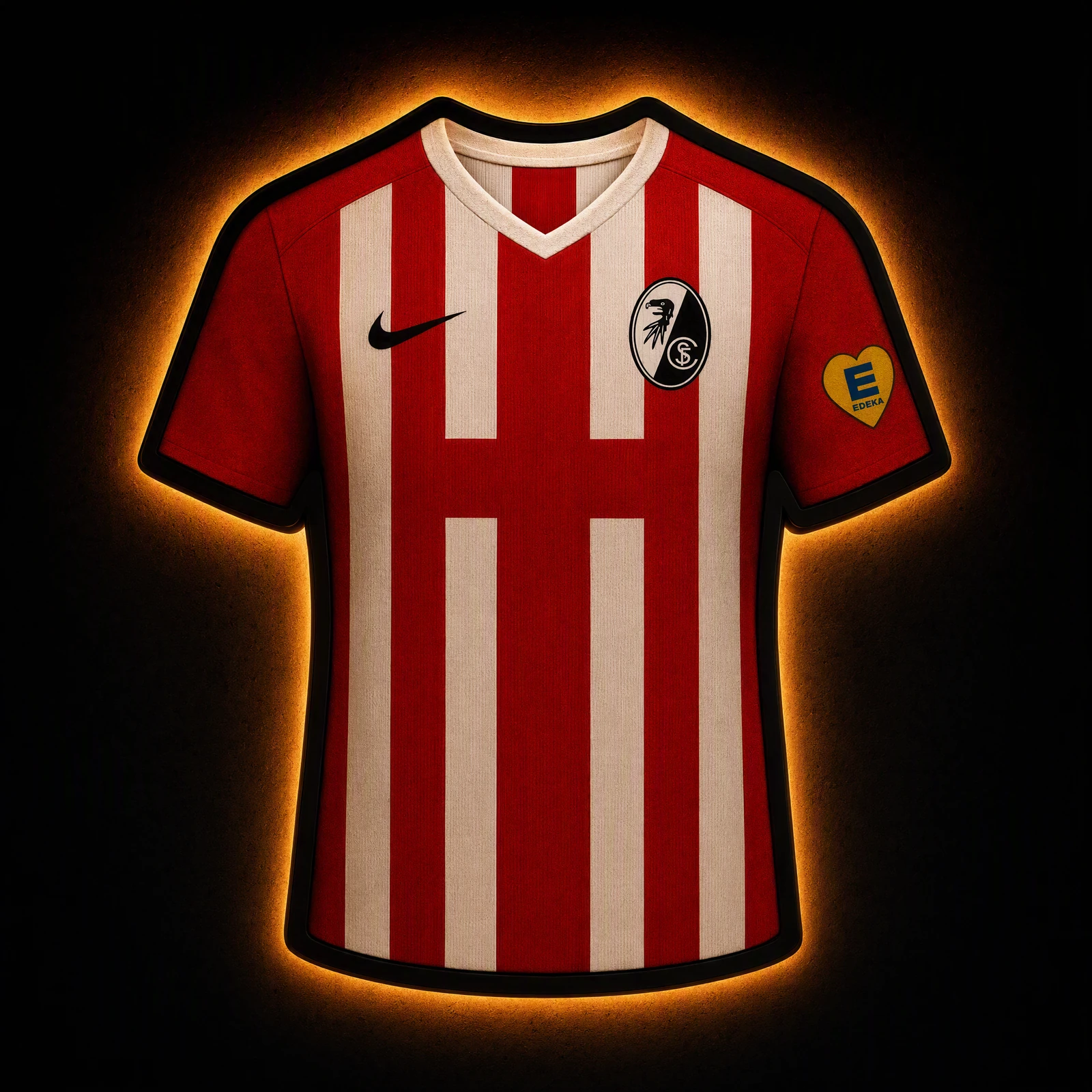 SC Freiburg Heimtrikot 2026/27 LED-Trikot-Lampe — Glow im Dunkeln