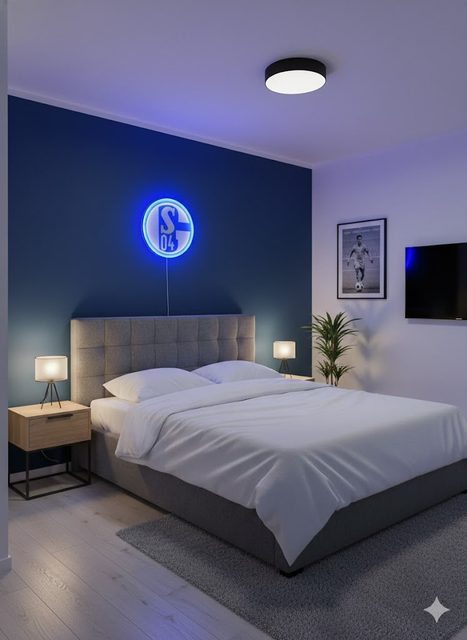 S04 LED Wanddeko Schlafzimmer Atmosphäre
