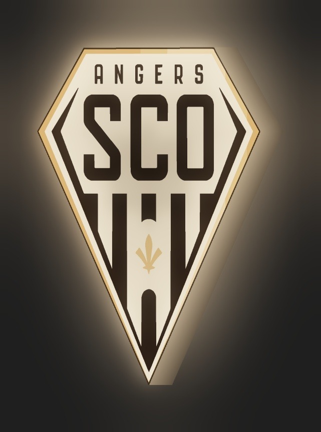 SCO Angers LED-Leuchtschild leuchtend