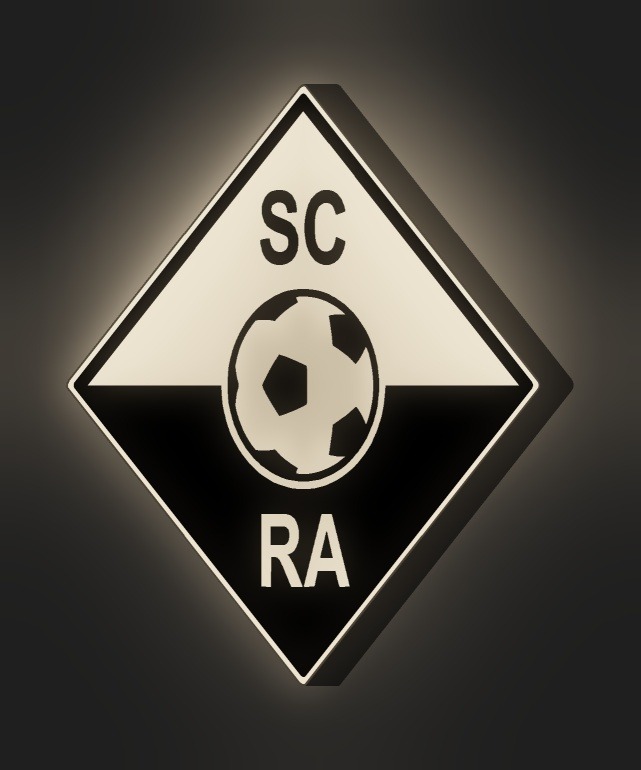 SCR Altach LED-Leuchtschild leuchtend