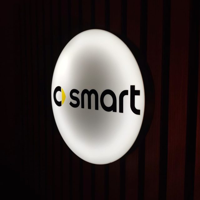 Smart LED-Leuchtschild Wanddeko Autodeko Geschenk