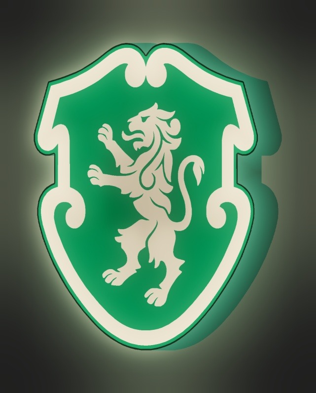 Sporting Lissabon LED-Leuchtschild leuchtend