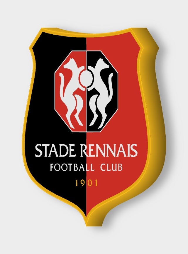 Stade Rennes LED-Leuchtschild ausgeschaltet
