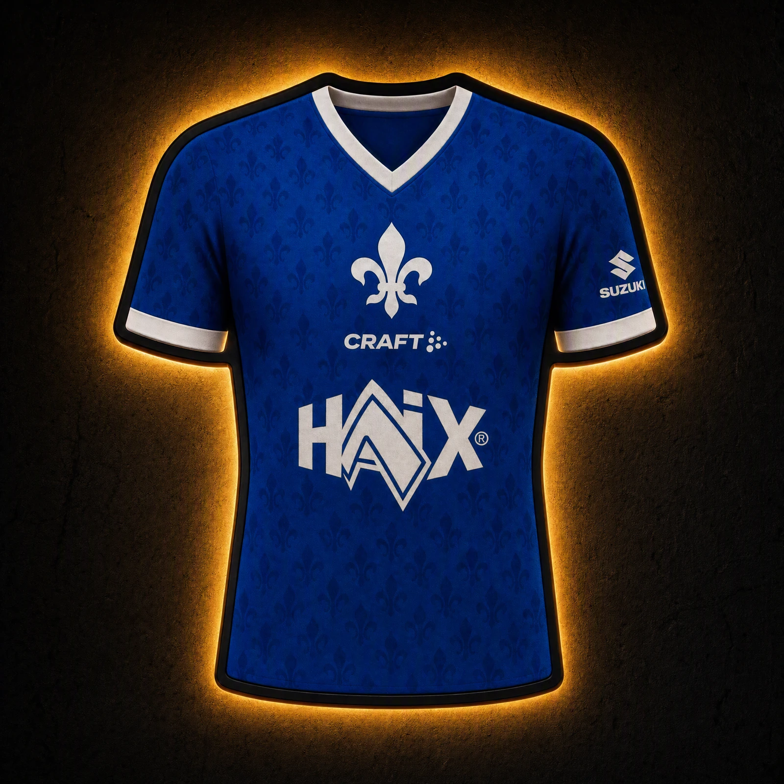 SV Darmstadt 98 Heimtrikot 2026/27 LED-Trikot-Lampe — Glow im Dunkeln