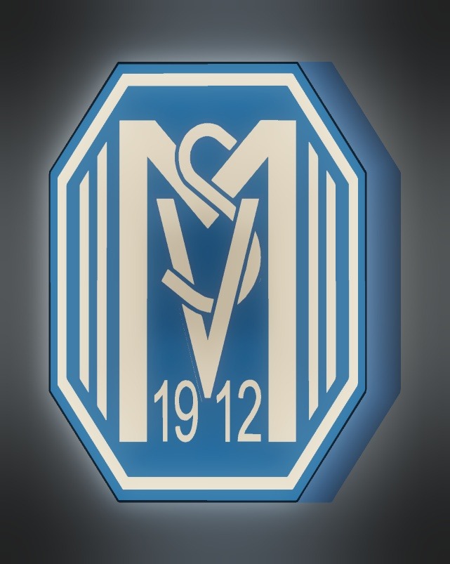 SV Meppen LED-Leuchtschild leuchtend