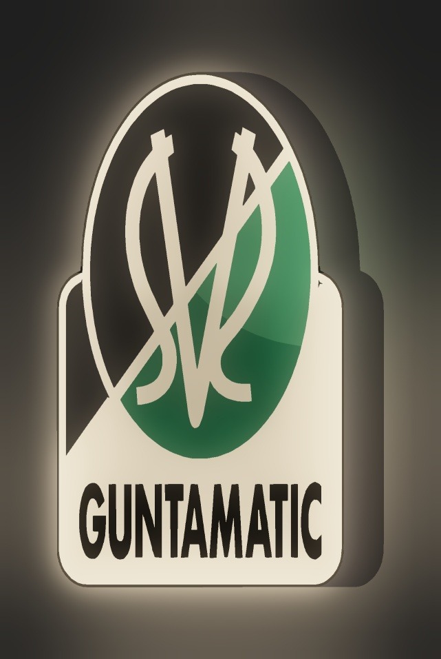 SV Ried LED-Leuchtschild leuchtend