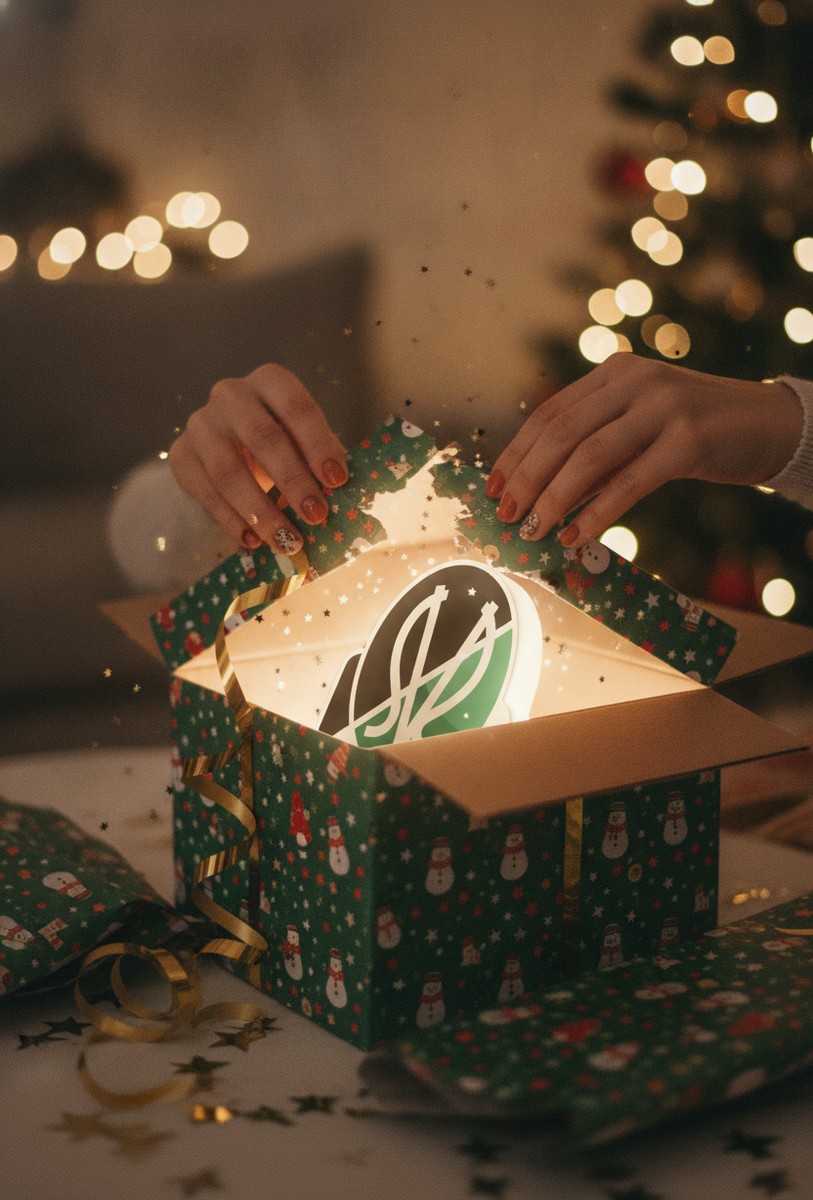SV Ried LED-Leuchtschild Wanddeko Fandeko Geschenk - Mockup