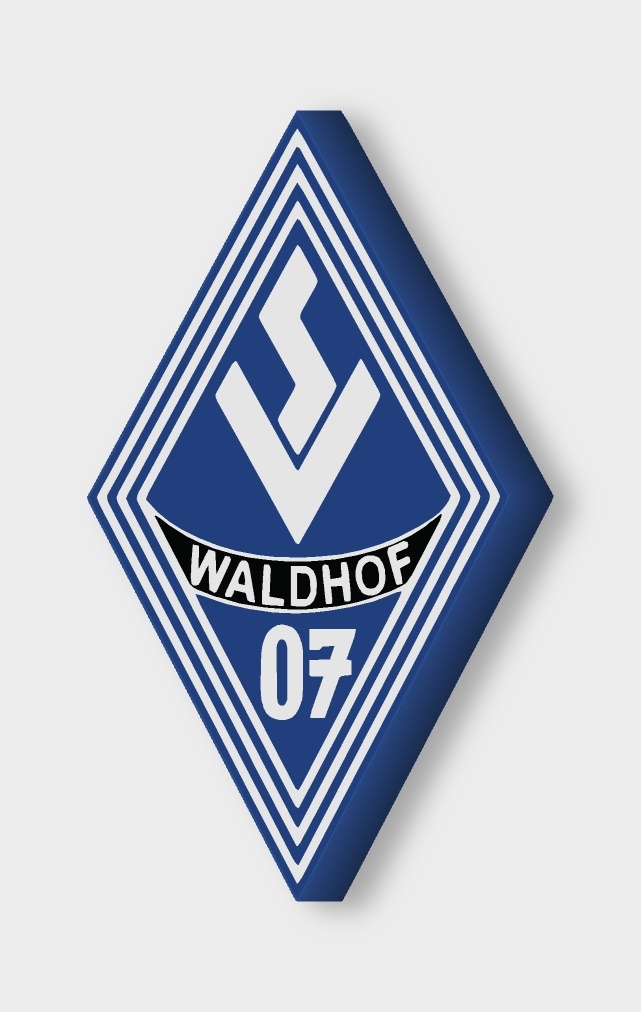 SV Waldhof Mannheim LED-Leuchtschild ausgeschaltet
