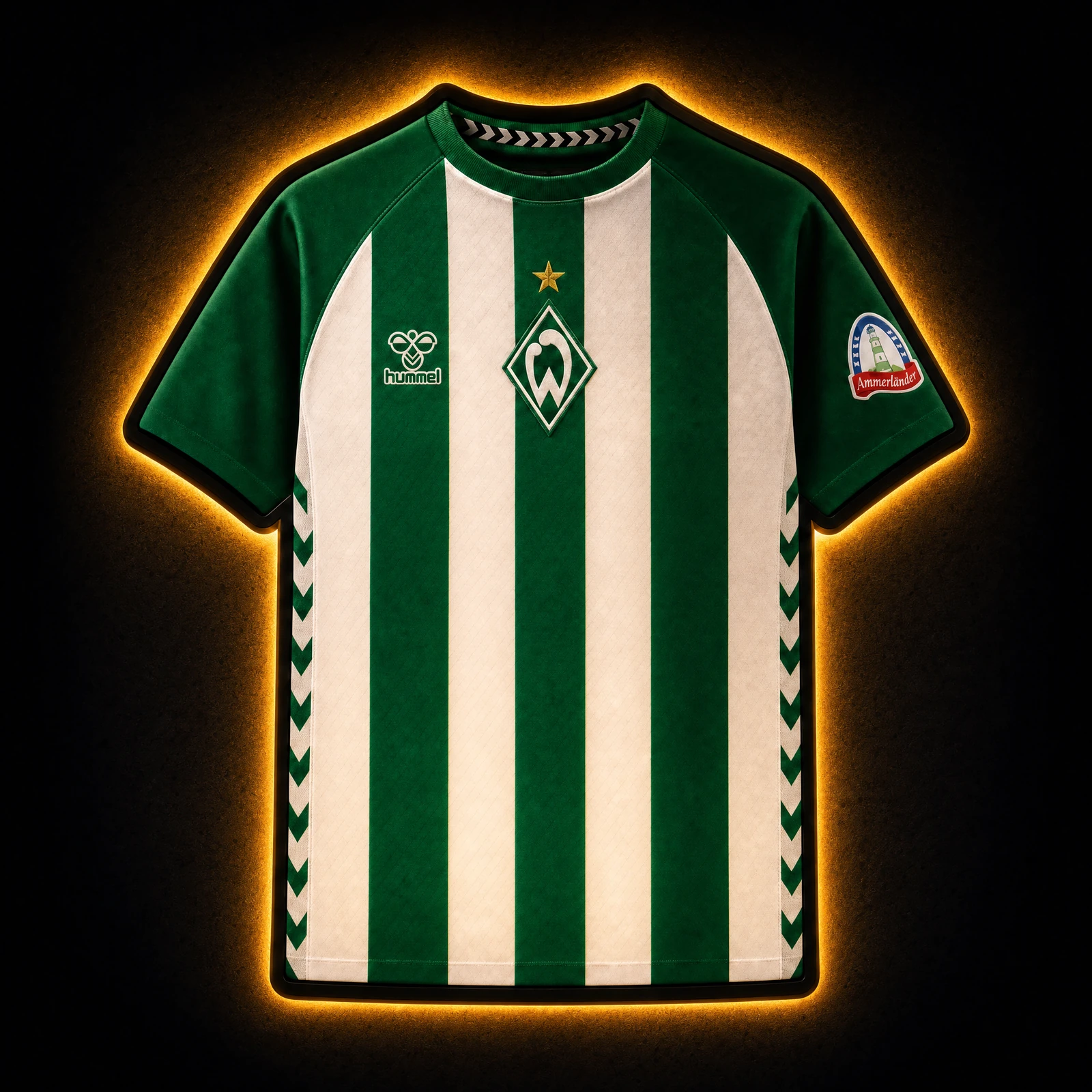 SV Werder Bremen Heimtrikot 2026/27 LED-Trikot-Lampe — Glow im Dunkeln