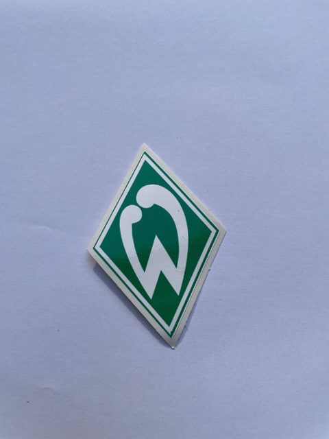 SV Werder Bremen Sticker Set 5er Pack - Hochglanz Aufkleber in verschiedenen Größen von 5 cm bis 30 cm für Auto Laptop Fenster