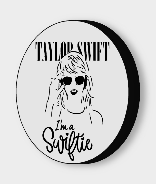 Taylor Swift LED-Leuchtschild ausgeschaltet