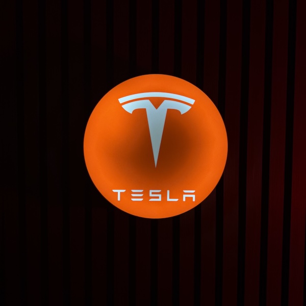 Tesla LED-Leuchtschild Wanddeko Autodeko Geschenk