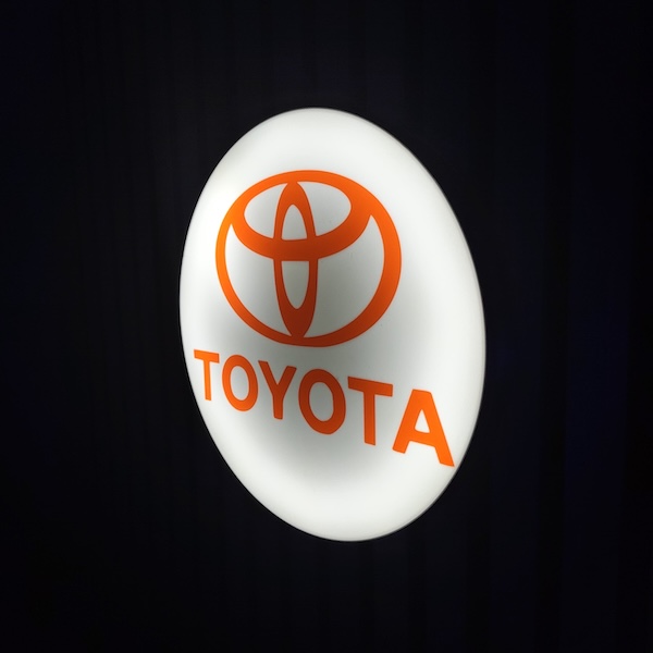 Toyota LED-Leuchtschild Wanddeko Autodeko Geschenk
