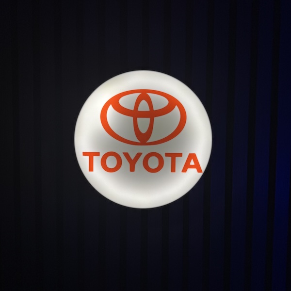 Toyota LED-Leuchtschild Wanddeko Autodeko Geschenk