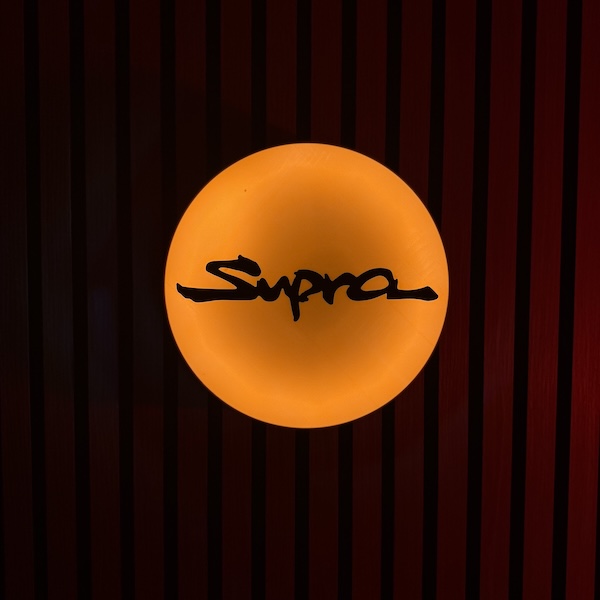 Toyota Supra LED-Leuchtschild Wanddeko Autodeko Geschenk