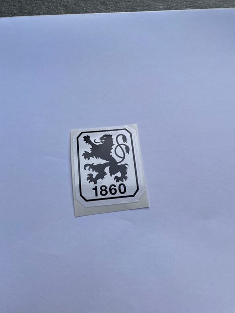 TSV 1860 München Sticker Set 5er Pack Hochglanz Aufkleber mit Vereinslogo