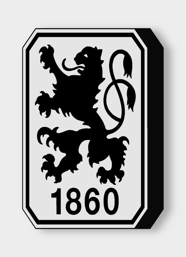 TSV 1860 München LED-Leuchtschild ausgeschaltet