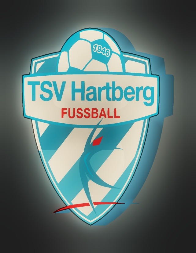 TSV Hartberg LED-Leuchtschild leuchtend