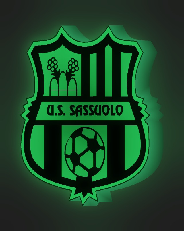 US Sassuolo LED-Leuchtschild leuchtend