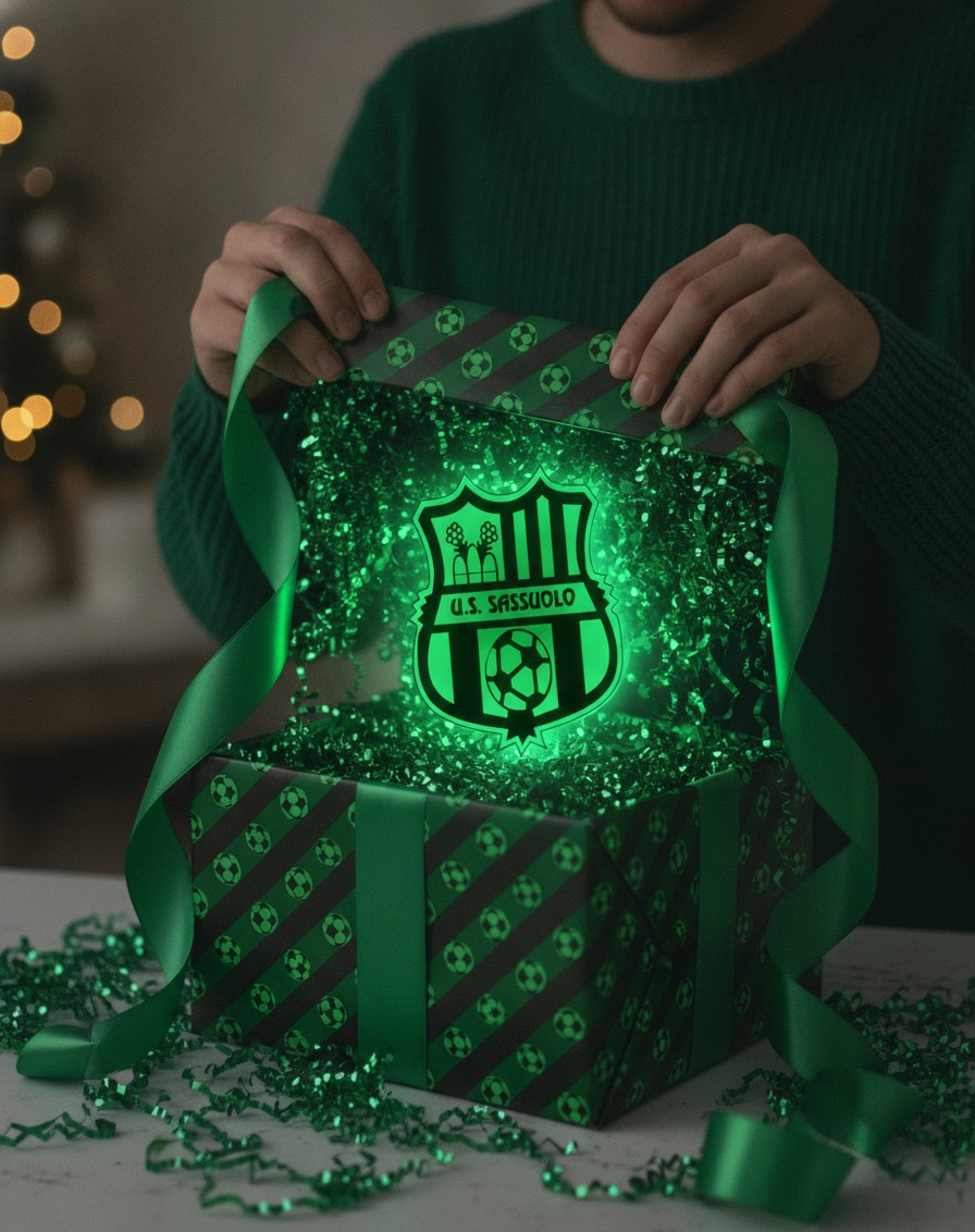 US Sassuolo LED-Leuchtschild Wanddeko Fandeko Geschenk - Mockup