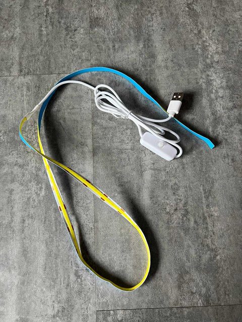 USB LED Kabel weiß für LED Lampen Stromversorgung
