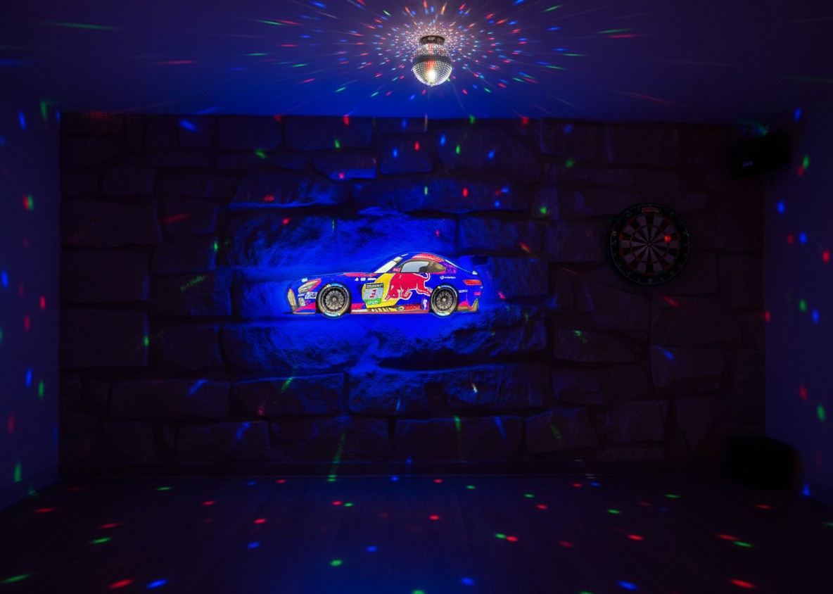 Verstappen Red Bull AMG GT3 LED-Lichtbox - Mockup