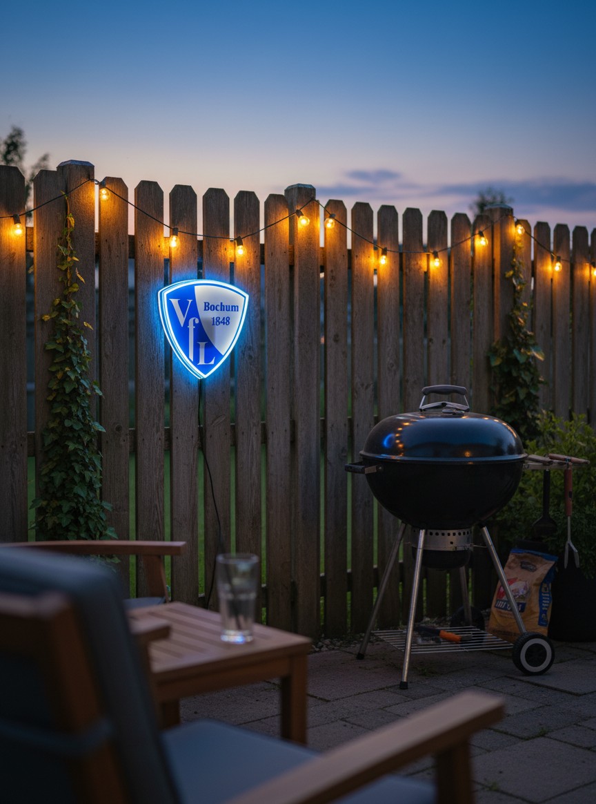 VfL Bochum LED-Leuchtschild Lampe Fandeko - Mockup