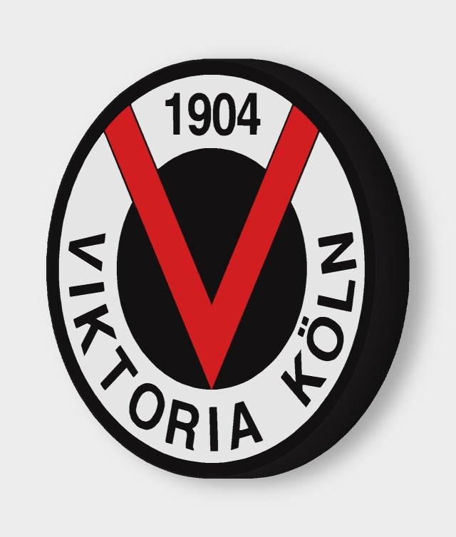 Viktoria Köln LED-Leuchtschild ausgeschaltet