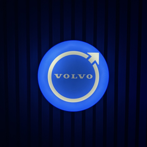 Volvo LED-Leuchtschild Wanddeko Autodeko Geschenk