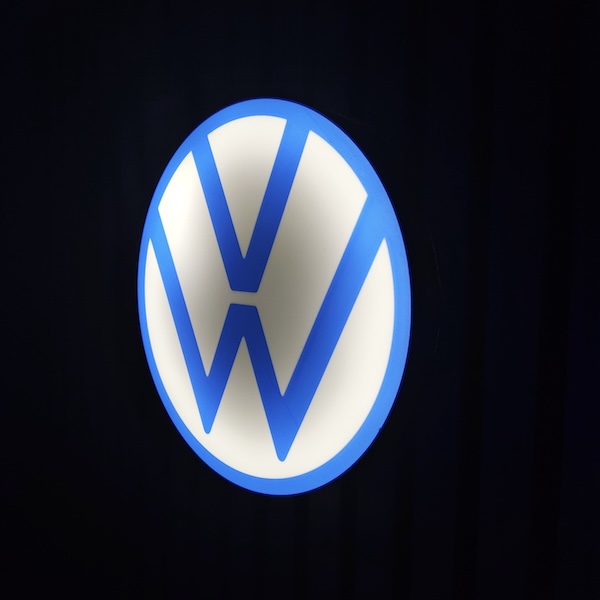 VW LED-Leuchtschild Wanddeko Autodeko Geschenk