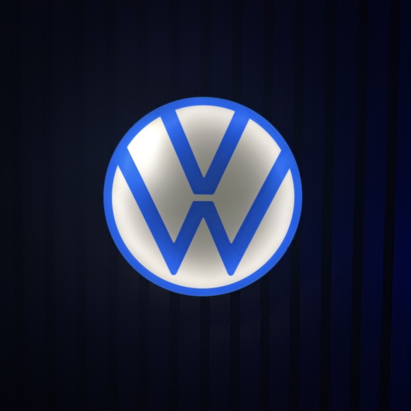 VW LED-Leuchtschild Wanddeko Autodeko Geschenk