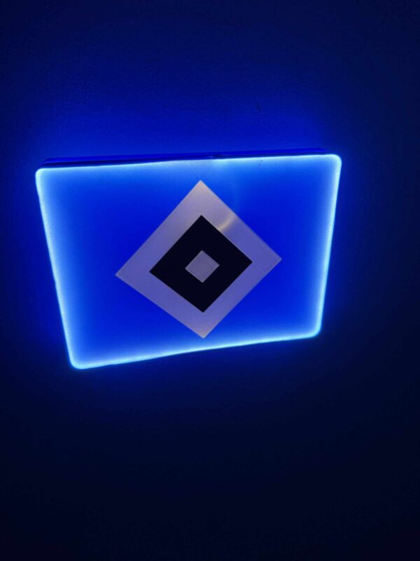 Hamburger SV LED-Leuchtschild – Bild 3