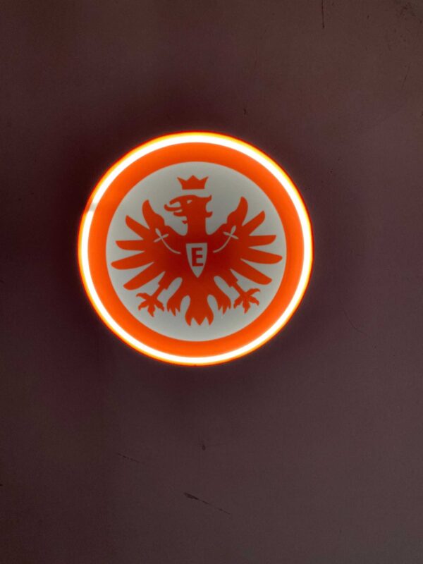 SGE Eintracht Frankfurt LED-Leuchtschild Wanddeko