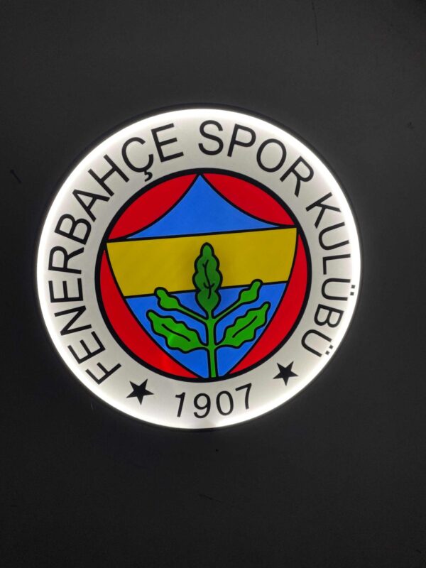 Fenerbahçe SK LED-Leuchtschild Wanddeko – Bild 6