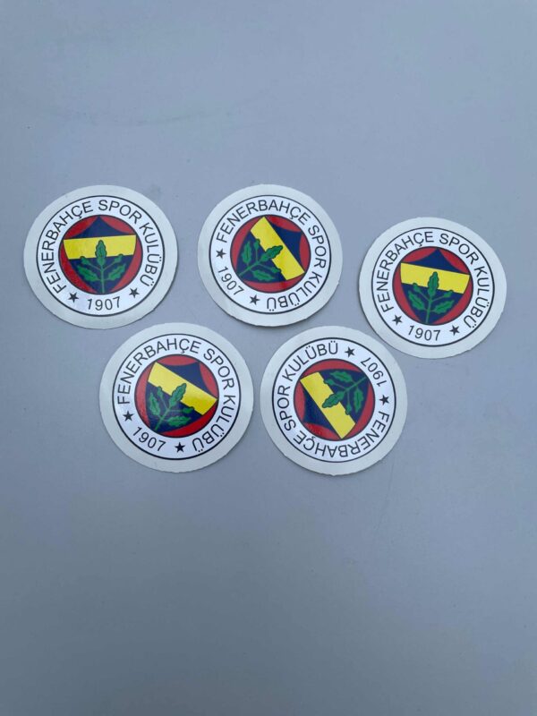 Fenerbahce SK Sticker Set - Hochglanz Aufkleber 5er Pack