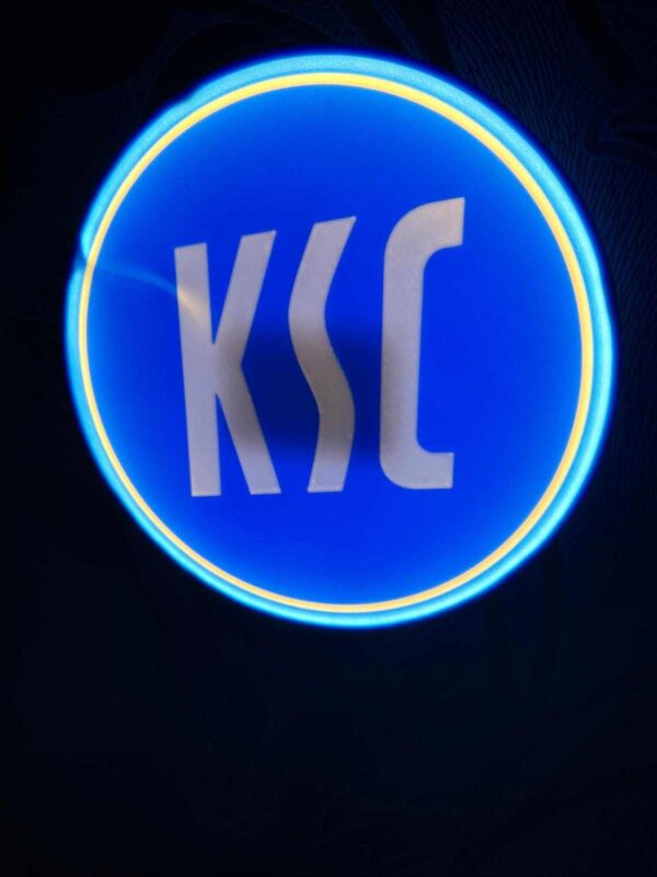 Karlsruher SC LED Lampe Fanartikel Geschenk – Bild 2