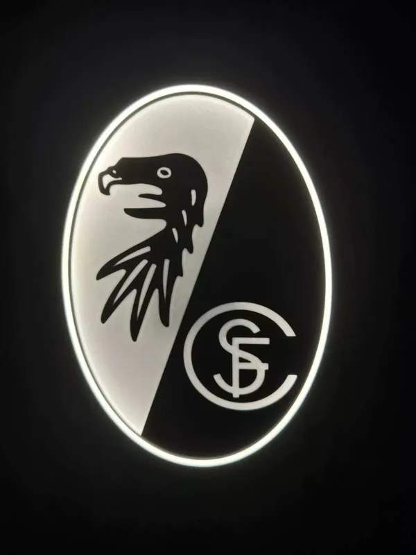 SC Freiburg LED-Leuchtschild – Bild 2