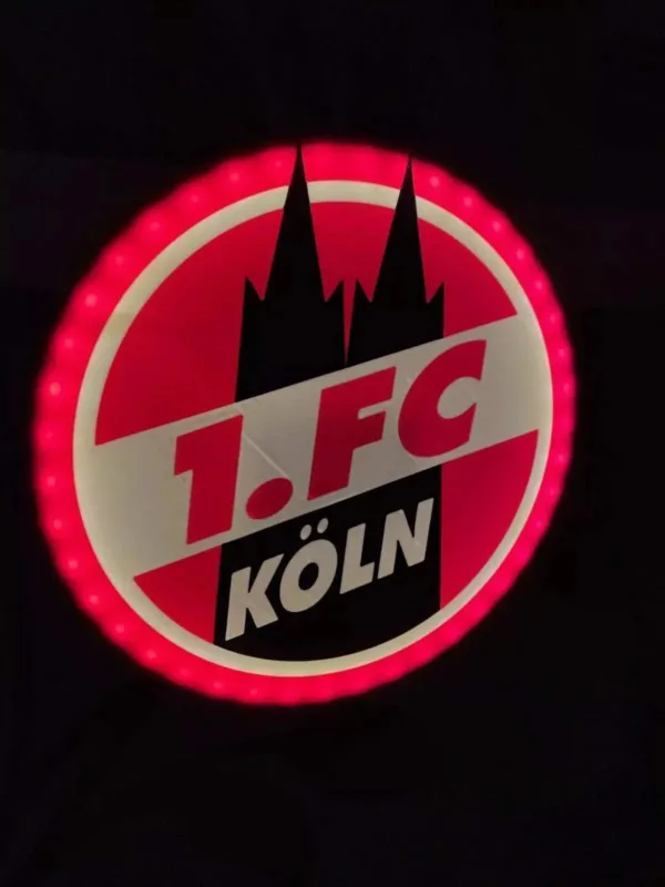 1 FC Koln LED-Leuchtschild Bausatz