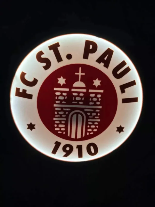 FC St Pauli LED-Leuchtschild